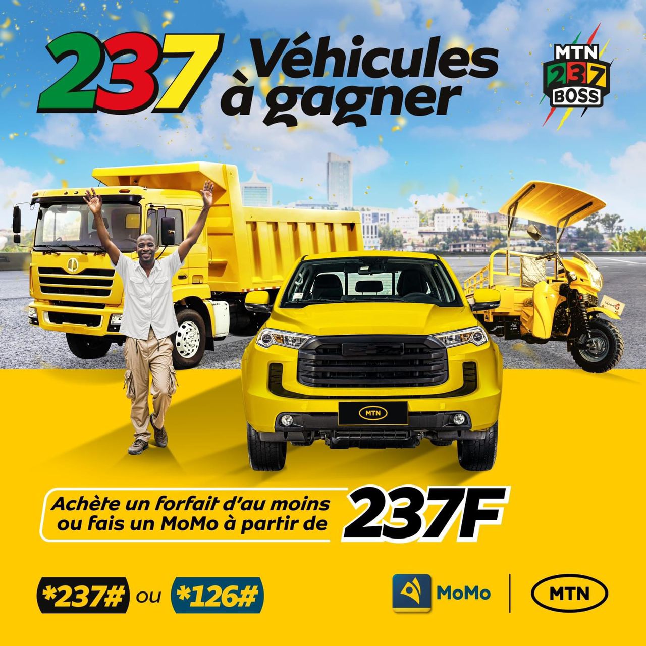 MTN Cameroun lance sa campagne de fin d’année baptisée « MTN 237 Boss ...