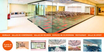 Aperçu des salles de conférence et de réunion entièrement équipées pour répondre aux besoins variés des entreprises. By Elite Offices