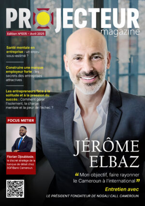 Grande Une de l'édition N°005 de Projecteur Magazine