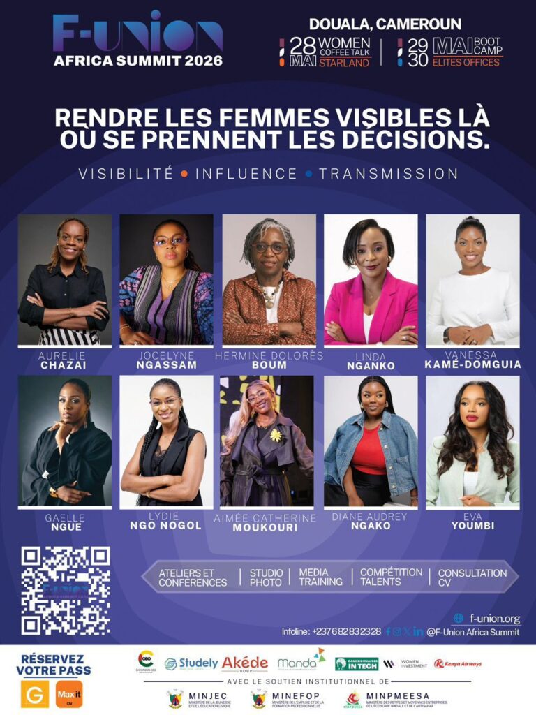 L'événement féminin premium du mois F-UNION Africa Summit: le rendez-vous que Douala attendait