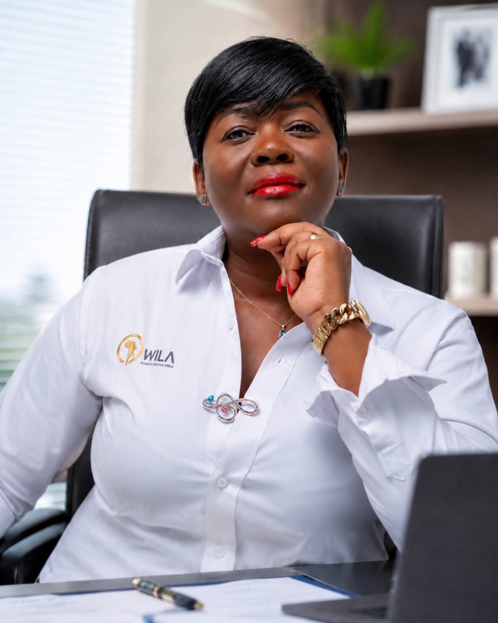 leopoldine Likak Bisseck-Présidente Nationale de WILA Cameroun