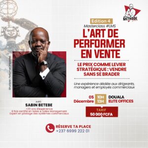 le cabinet La Méthode Sabin prépare la 4e édition de sa masterclass sur l’art de performer en vente et la stratégie des prix