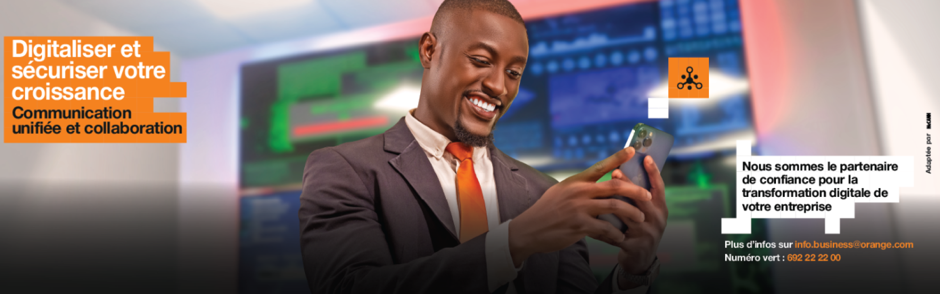 image_Orange Business Cameroun lance une campagne média pour présenter son offre de solutions dédiées à la transformation digitale des entreprises